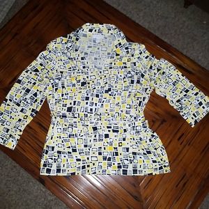 Wrap around blouse Charter Club